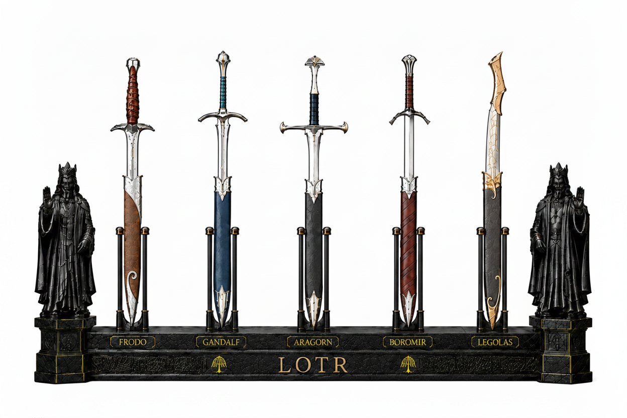 LOTR Complete Dagger Collection Set